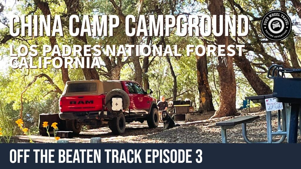 China Camp Campground Trail Guide Video 3D Map GPX